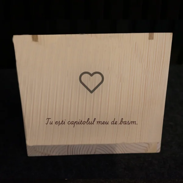 Semn/Suport de carte ⸱ Personalizabil ⸱ Molid ⸱ Cadoul Perfect pentru Iubitorii de Carti - imagine 10