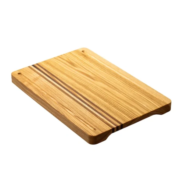 Wood Balance ⸱ Set 2 tocătoare din nuc și frasin – design oglindă - imagine 4