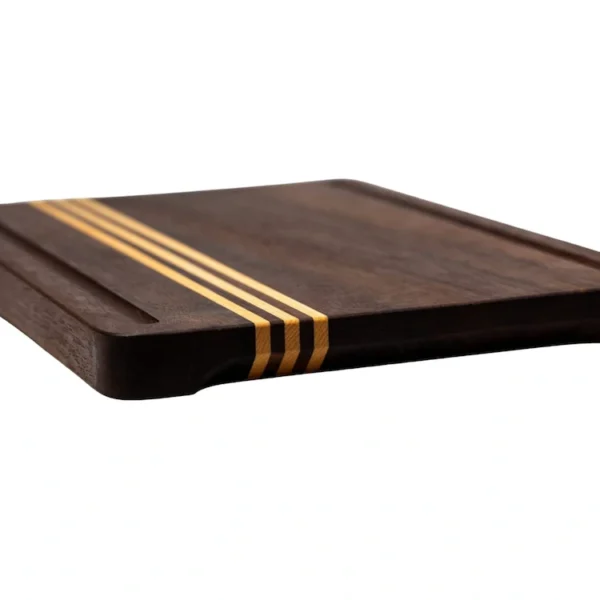 Wood Balance ⸱ Set 2 tocătoare din nuc și frasin – design oglindă - imagine 11