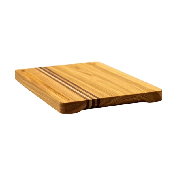 Wood Balance ⸱ Set 2 tocătoare din nuc și frasin – design oglindă - imagine 2