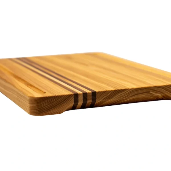 Wood Balance ⸱ Set 2 tocătoare din nuc și frasin – design oglindă - imagine 10